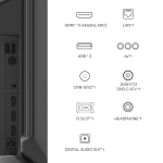 Телевизор METZ 50MQE7600Z, 50"(126 см), QLED+,Anti-Glare Google TV, 4K/UHD, 60Hz