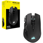 CORSAIR IRONCLAW WIRELESS SE Gaming Mouse, Wireless, Backlit RGB LED, 26000 DPI, Optical