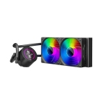 1stPlayer водно охлаждане Water Cooling 240mm - Thunderstorm TS4 240 Black - Digital Display, aRGB