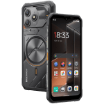 Blackview FORT100 LTE 6.56-inch HD+ 1612x720 90Hz 8+128GB MT Helio G81 Octa-Core 2.0GHz 13MP Front 16MP Rear NFC MIL-STD-810H 5000mAh Fingerprint  Android 16 Cosmic Black