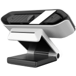 LORGAR Rapax 701, Streaming Camera,2K 1080P/60fps, 1/3'',4Mega CMOS Image Sensor, Auto Focus, Built-in high sensivity low noise cancelling Microphone,white coating color, USB 2.0 Type C , L=2000mm, size: 105x46.8x62.5mm, Weight: 108g