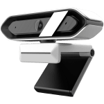 LORGAR Rapax 701, Streaming Camera,2K 1080P/60fps, 1/3'',4Mega CMOS Image Sensor, Auto Focus, Built-in high sensivity low noise cancelling Microphone,white coating color, USB 2.0 Type C , L=2000mm, size: 105x46.8x62.5mm, Weight: 108g