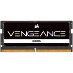 Corsair DDR5, 4800MT/s 16GB 1x16GB SODIMM, Unbuffered, 40-40-40-77, Black PCB, Std PMIC, 1.1V, VENGEANCE DDR5 SODIM