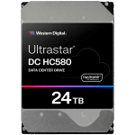 HDD Server WD Ultrastar DC HC580 24TB 512e SE, 3.5’’, 512MB, 7200 RPM, SAS, P3, SKU: 0F62802