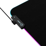Lorgar Steller 913, Gaming mouse pad, High-speed surface, anti-slip rubber base, RGB backlight, USB connection, Lorgar WP Gameware support, size: 360mm x 300mm x 3mm, weight 0.250kg