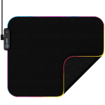 Lorgar Steller 913, Gaming mouse pad, High-speed surface, anti-slip rubber base, RGB backlight, USB connection, Lorgar WP Gameware support, size: 360mm x 300mm x 3mm, weight 0.250kg