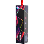 Lorgar Steller 913, Gaming mouse pad, High-speed surface, anti-slip rubber base, RGB backlight, USB connection, Lorgar WP Gameware support, size: 360mm x 300mm x 3mm, weight 0.250kg