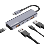 CANYON hub DS-18 5in1 USB-C Grey