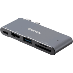 CANYON hub DS-5 5in1 Thunderbolt 3 4k Space Grey