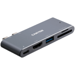 CANYON hub DS-5 5in1 Thunderbolt 3 4k Space Grey