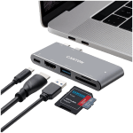 CANYON hub DS-5 5in1 Thunderbolt 3 4k Space Grey