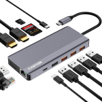 CANYON hub DS-16 13in1 4k USB-C Grey