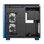 Montech кутия KING 95 Pro, Dual Chamber Mid-tower Case, 6 ARGB Fans, 2 Front Panels, Prussian Blue