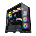 Xigmatek кутия Case EATX - Endorphin Ultra - 4 ARGB fans