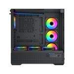 Xigmatek кутия Case EATX - Vision - 7 ARGB Fans, LCD Display Panel, Smart Fan Control