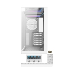 Xigmatek кутия Case EATX - Vision Arctic - 7 ARGB Fans, LCD Display Panel, Smart Fan Control