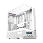 Xigmatek кутия Case EATX - Vision Arctic - 7 ARGB Fans, LCD Display Panel, Smart Fan Control