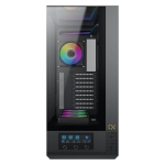 Xigmatek кутия Case EATX - Vision Pro - 8 ARGB Fans, LCD Display Panel, Smart Fan Control