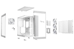 be quiet! кутия Case ATX - LIGHT BASE 600 LX White