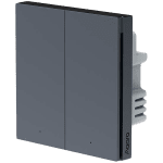 Aqara Smart Wall Switch H1 (no neutral, double rocker): Model No: WS-EUK02; SKU: AK072RUG01