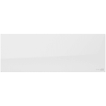 AENO Premium Eco Smart Heater, 700W, Tempered glass, Infrared+convection heating type, Led display Plug type: Europe (E/F type), WHITE