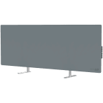 AENO Premium Eco Smart Heater, 700W, Tempered glass, Infrared+convection heating type, LED display, Plug type: Europe (E/F type), GREY