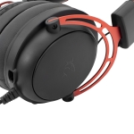 White Shark геймърски слушалки Gaming Headphones GORILLA BLACK/RED - 53mm, Stereo 2.0