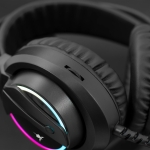 White Shark безжични геймърски слушалки Gaming Headphones WOLF - 50mm, PS4, Black
