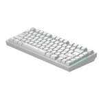 Геймърскa безжична клавиатура Dark Project ALU81A Terra Nova R2 White RGB