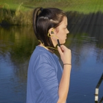 HAMA Блутут слушалки, спортни, "Freedom Athletics III", с микрофон, жълто и черно