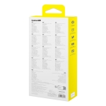 USB хъб Baseus 10 в 1 Metal Gleam Series USB-C към USB-C PD / USB-C / 3x USB-A / 2x HDMI / RJ-45 / SD / TF B00061800123-00 - черен