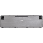 CLEVETURA CLVX 1 Touch-On-Keys AI Wireless Keyboard, ANSI US Windows Layout, Scissor Switches, Aluminum Chassis, Interactive RGB, Windows/Linux/MacOS support