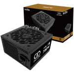 Super Flower Zillion DB Bronze 750W ATX 3.1 80 Plus Bronze, Flat Black Cables, 120mm Fan, 3 Year Warranty