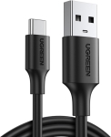 Кабел Ugreen - US287 (60116) USB-A / USB-C – 3A, 1м - черен