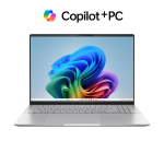 ASUS VIVOBOOK S16 OLED AMD AI 7 350 24GB 1TB_SSD INT 16'' 3K OLED 120HZ WIN 11 HOME SILVER