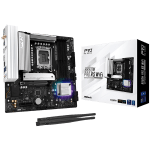 ASROCK MB Desktop B860M Pro Rs Wi-fi, S.1851, 4x DDR5, 1x PCIe 5.0 x16, 1x PCIe 4.0 x4, 1x Blazing M.2, 2x Hyper M.2, 4x SATA3, 2x USB-C, 8x USB 3.2, 6x USB 2.0, 1x RJ-45 2.5GB Lan, 802.11axe Wi-Fi 6E + Bluetooth 5.3, ATX