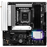 ASROCK MB Desktop B860M Pro Rs Wi-fi, S.1851, 4x DDR5, 1x PCIe 5.0 x16, 1x PCIe 4.0 x4, 1x Blazing M.2, 2x Hyper M.2, 4x SATA3, 2x USB-C, 8x USB 3.2, 6x USB 2.0, 1x RJ-45 2.5GB Lan, 802.11axe Wi-Fi 6E + Bluetooth 5.3, ATX