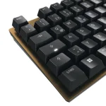 Механична клавиатура CHERRY KC 200MX Brown, Тънка, Черна
