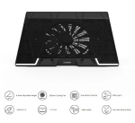 Zalman Охлаждане за лаптоп Notebook Cooler 17" Black ZM-NS3000
