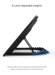 Zalman Охлаждане за лаптоп Notebook Cooler 17" Black ZM-NS3000