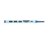 VCom докинг станция Docking Station Type-C 7-in-1 - CUE18 - PD3.0 100W, HDMI, USB3.0 x 1, USB2.0 x 2, SD, TF