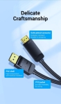Vention кабел Cable DisplayPort to HDMI 3.0m - 4K, Gold Plated - HFOBI