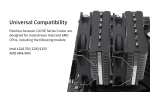 Thermalright охладител CPU Cooler Peerless Assassin 120 SE A-RGB - Dual-Tower - LGA1851/LGA1700/AM5