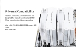 Thermalright охладител CPU Cooler Peerless Assassin 120 White A-RGB - Dual-Tower - LGA1851/LGA1700/AM5