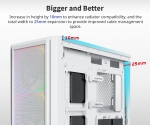 Montech кутия SKY TWO GX, Mid-tower Case, TG, 3x140mm ARGB Fans, White