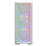 Montech кутия SKY TWO GX, Mid-tower Case, TG, 3x140mm ARGB Fans, White