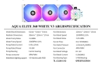 Thermalright водно охлаждане Water Cooling Aqua Elite 360 White A-RGB V3 - LGA1851/LGA1700/AM5