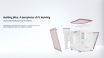 Montech кутия KING 95 Pro, Dual Chamber Mid-tower Case, 6 ARGB Fans, 2 Front Panels, Rose Gold