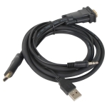 VCom кабел VGA M / HDMI M - CG493A-1.8m
