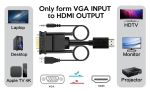 VCom кабел VGA M / HDMI M - CG493A-1.8m